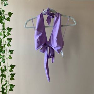 Urban Outfitters Out from Under Sorelle Twist Halter Bra Top